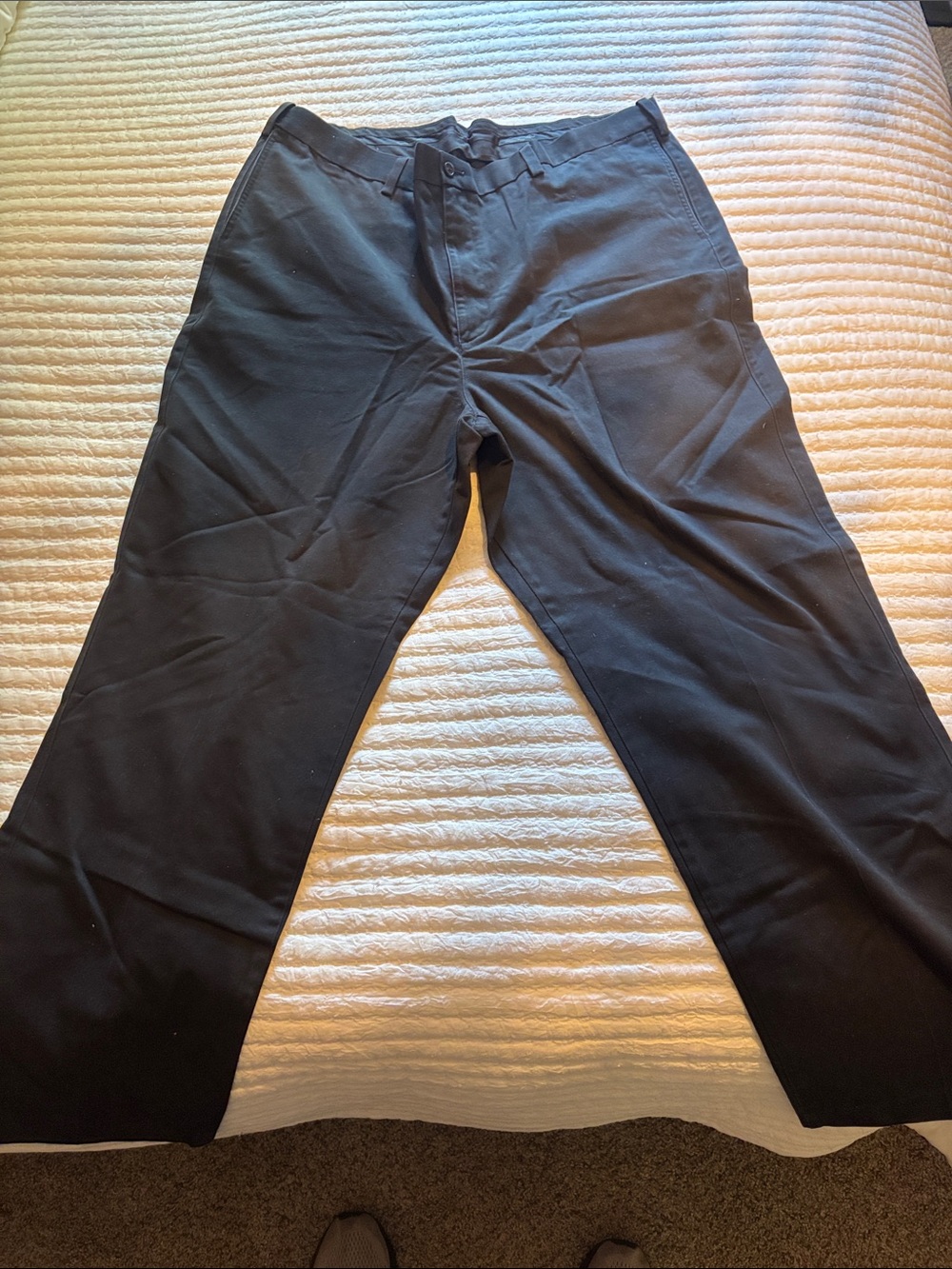 Savane Men's Black Chinos - Straight Fit